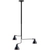 black / round black-copper - Gras 315 - ceiling lamp (BL-BL-COP) - DCW éditions