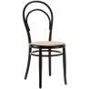 black beech + woven cane seat - N.14 chair