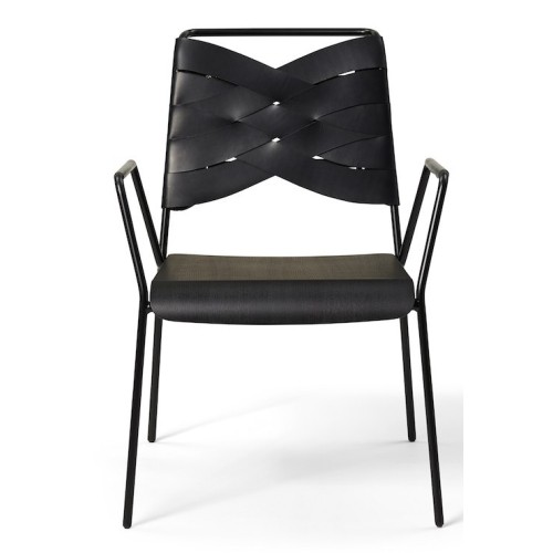 ÉPUISÉ noir / noir / noir - fauteuil Torso - Design House Stockholm