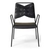 ÉPUISÉ noir / noir / noir - fauteuil Torso - Design House Stockholm