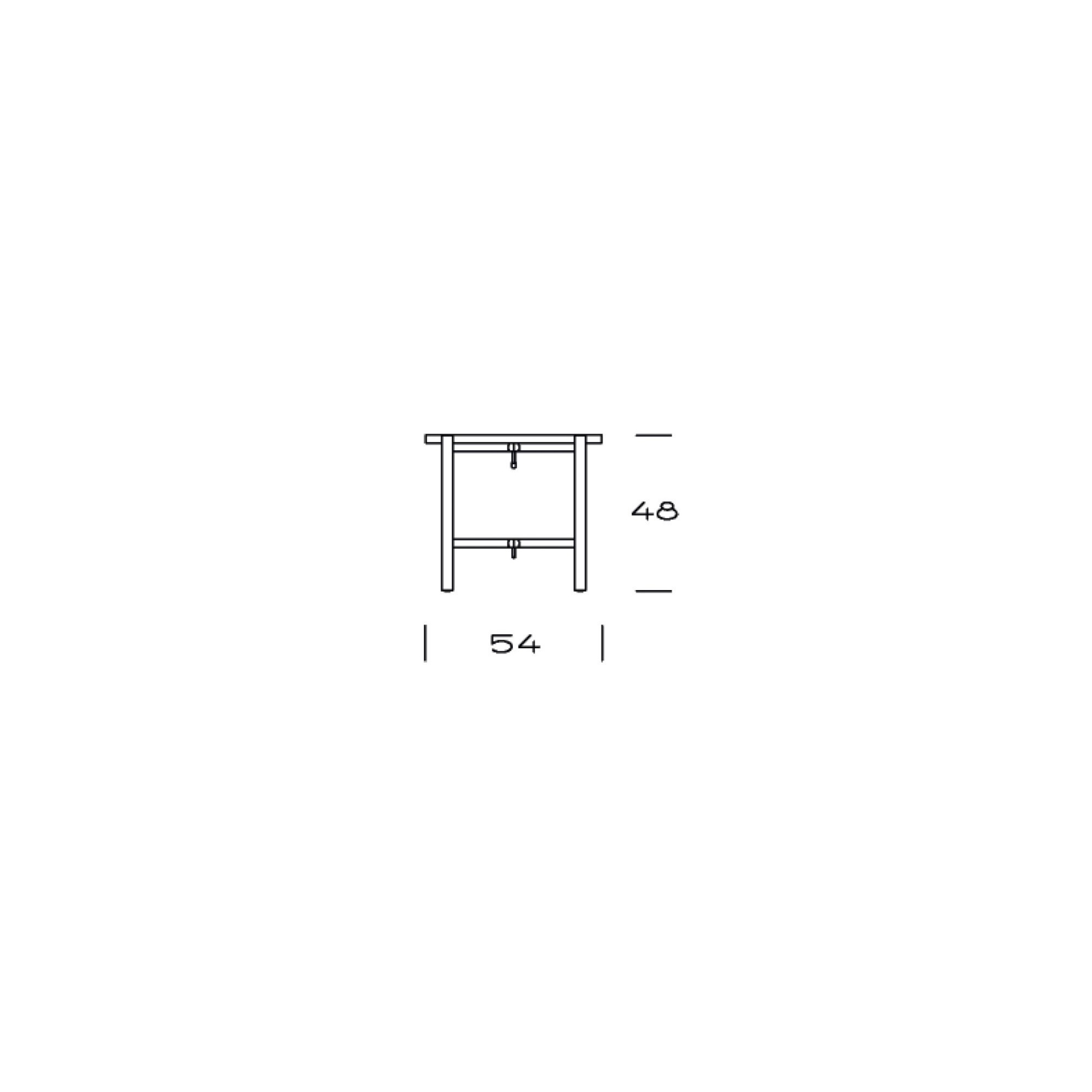 Ø54cm - PP35/54 Tray table - PP Møbler