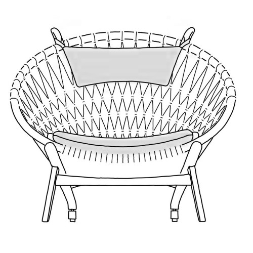 Circle chair chêne - PP130 - PP Møbler