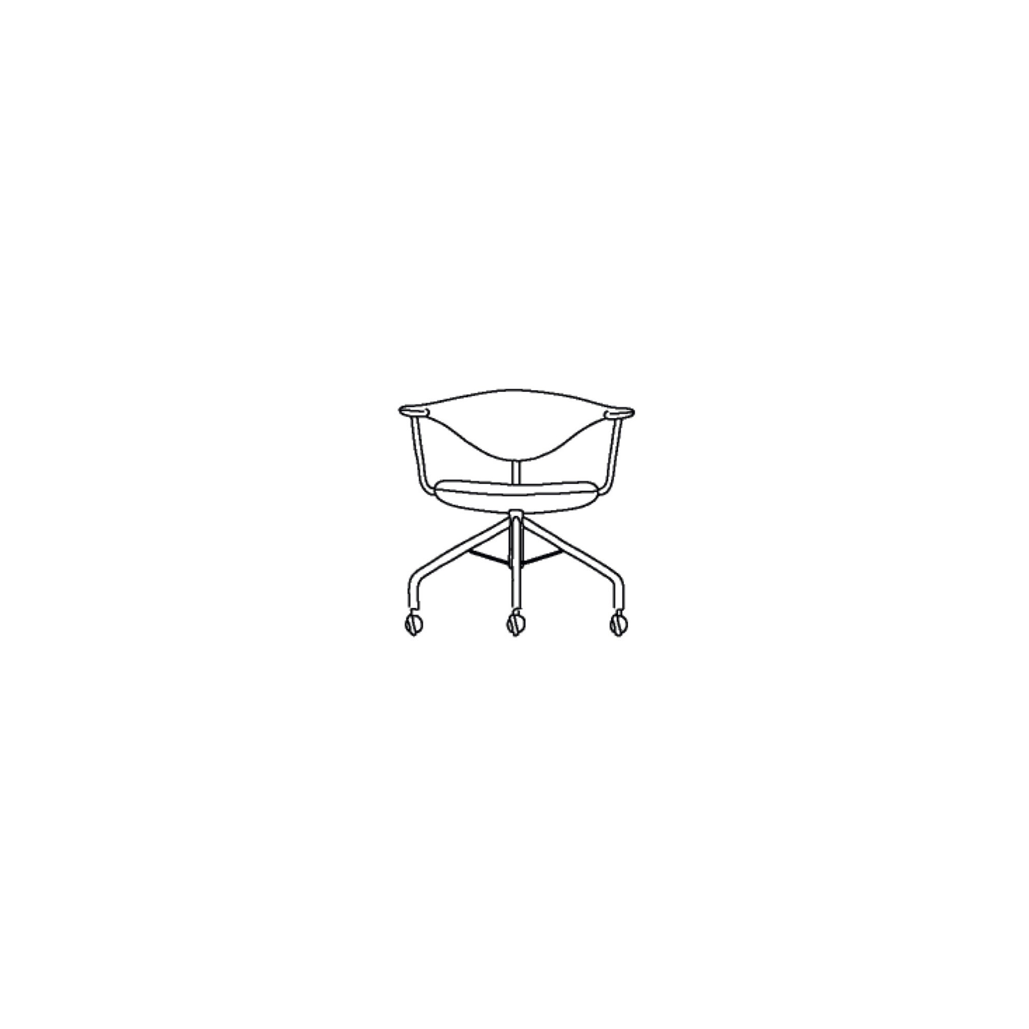 PP502 Swivel chair - PP Møbler