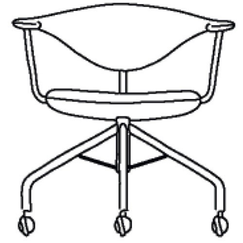 Fauteuil pivotant PP502 - PP Møbler