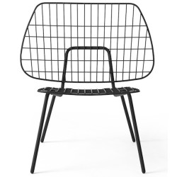 OUT OF STOCK - black - WM String lounge chair - Audo Copenhagen