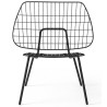 OUT OF STOCK - black - WM String lounge chair - Audo Copenhagen