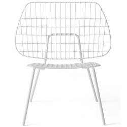 EPUISE - blanc - fauteuil WM String - Audo Copenhagen