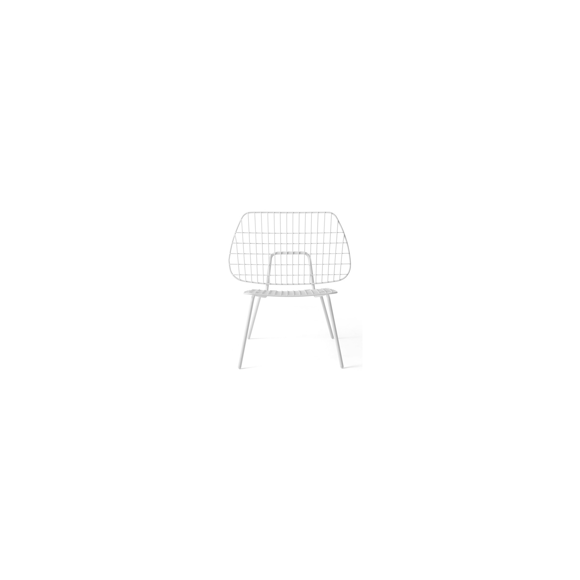 SOLD OUT - white - WM String lounge chair - Audo Copenhagen