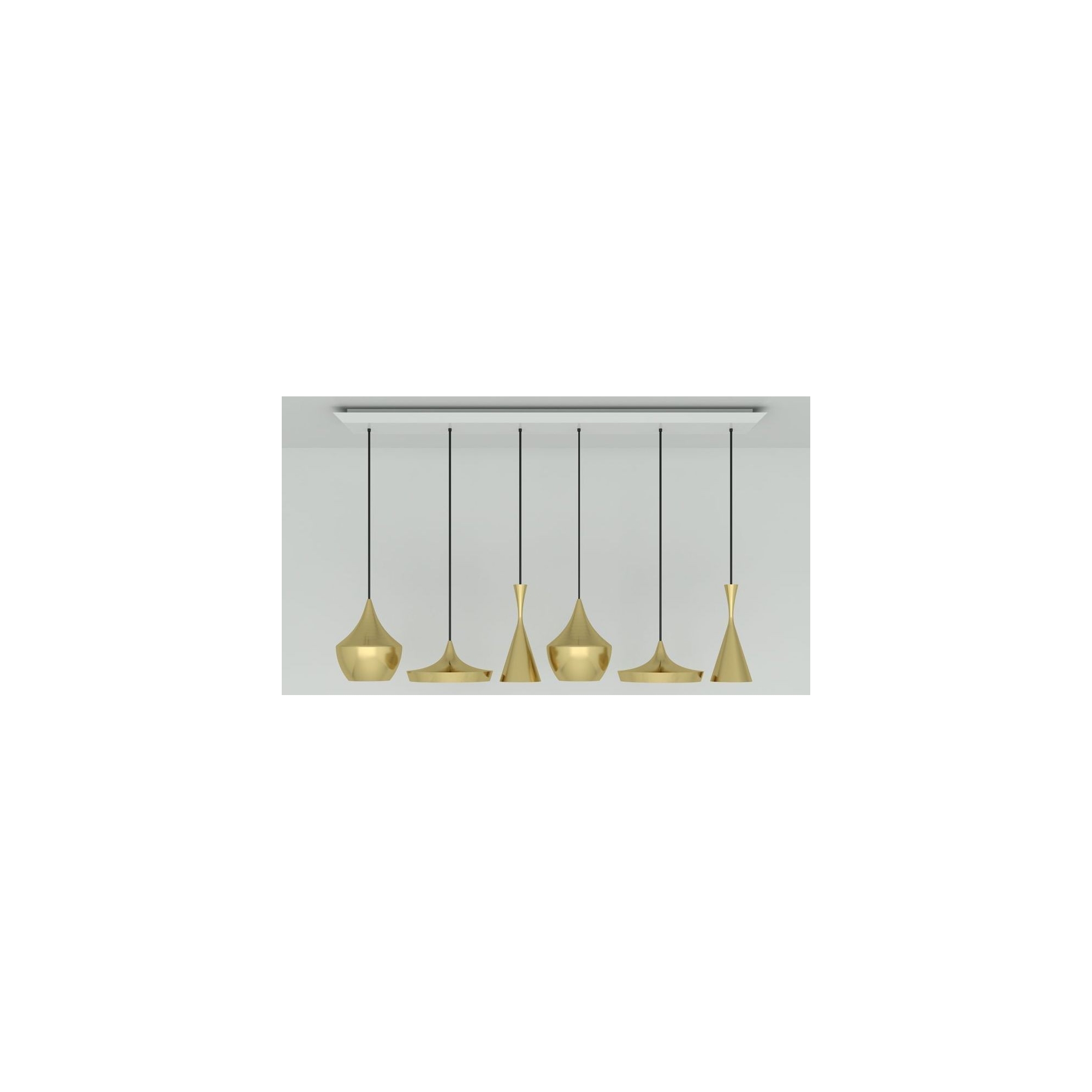 Beat Range Linear - brass - Tom Dixon