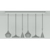 Beat Range Linear - grey / silver - Tom Dixon