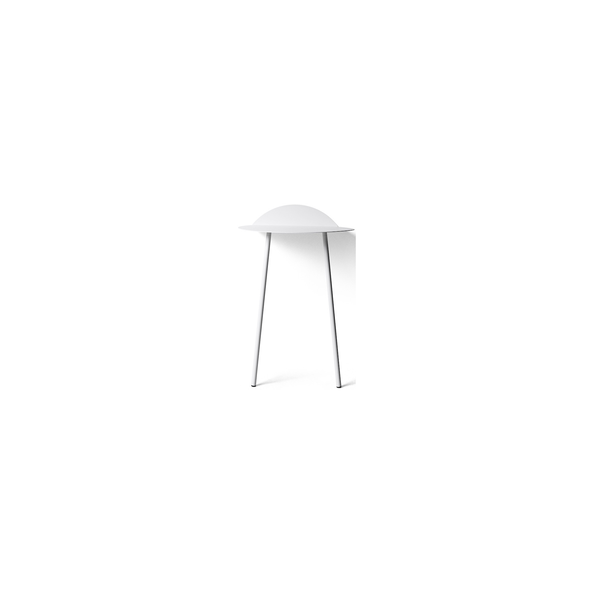 (SOLD OUT) high / white - Yeh wall table - Audo Copenhagen