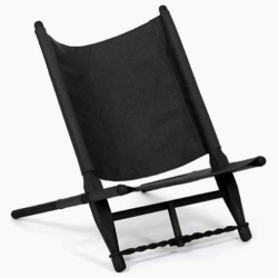 noir - fauteuil OGK Safari