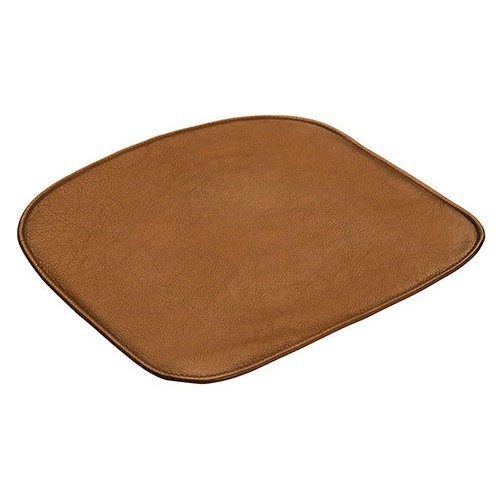 cognac leather - seat cushion J67 - FDB Møbler