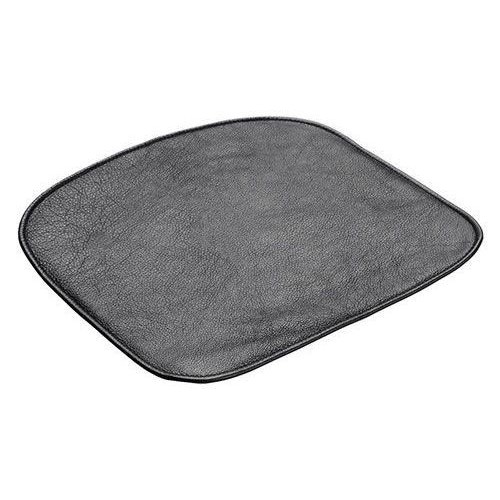 black leather - seat cushion J52B, J52G, J67 - FDB Møbler