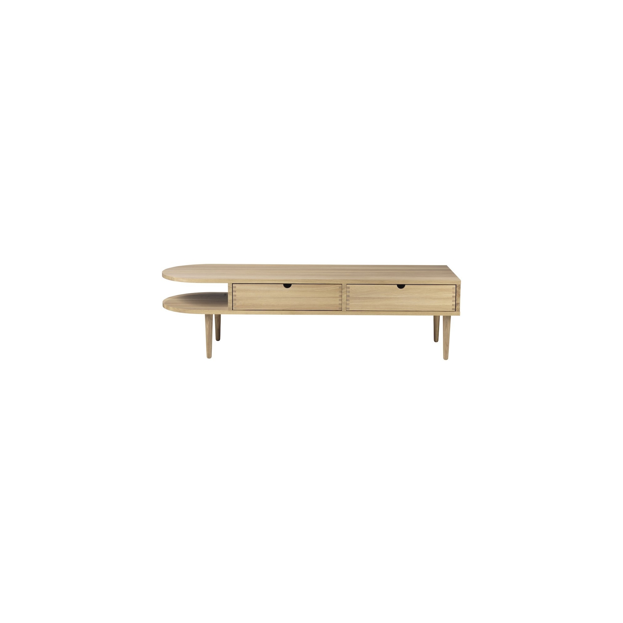 natural oak - Radius bench - L - FDB Møbler