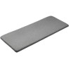 grey - seat cushion Radius bench - Large - FDB Møbler