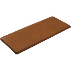 cognac leather - seat cushion Radius bench - Large - FDB Møbler