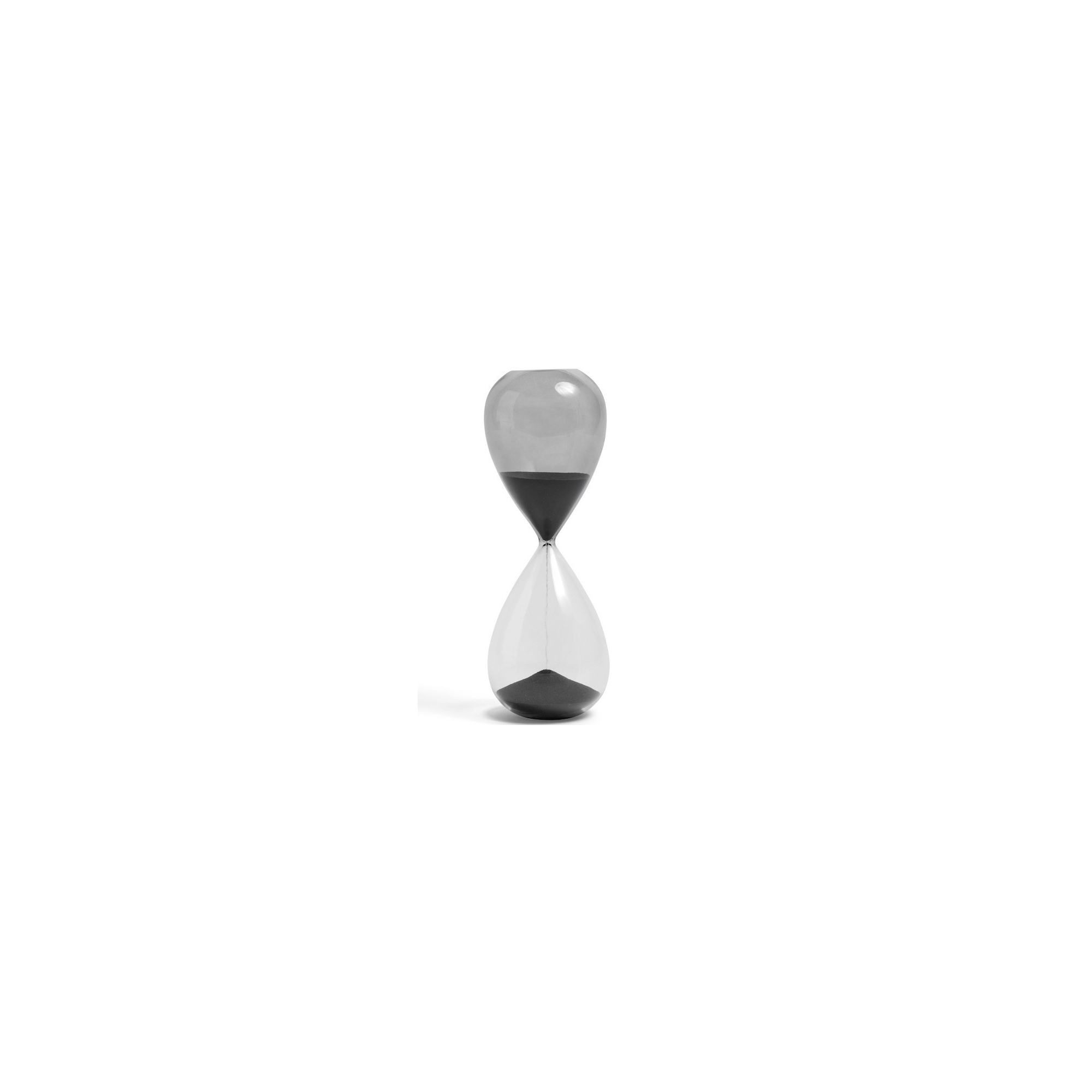 Ø7,5 x H19,5 cm - black - Time Hourglass - HAY