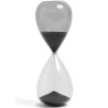 Ø7,5 x H19,5 cm - black - Time Hourglass - HAY