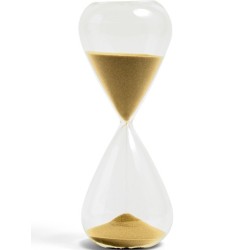 SOLD OUT - 45min - gold - Time Hourglass - HAY