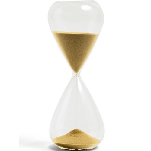 SOLD OUT - 45min - gold - Time Hourglass - HAY