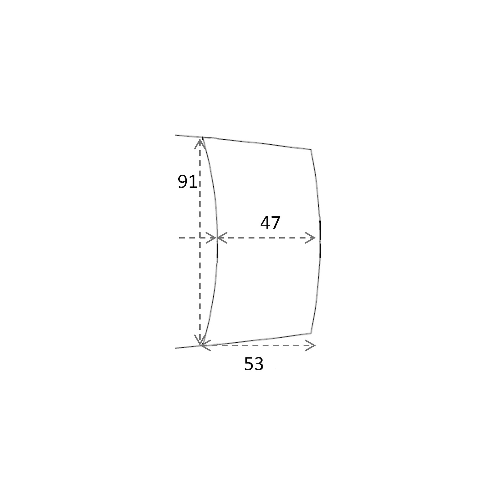 ÉPUISÉ 53x91cm - rallonge pour C28 141cm - FDB Møbler