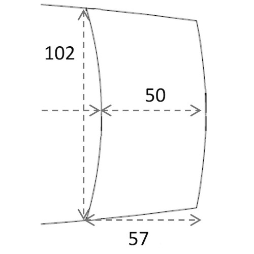 ÉPUISÉ 57x102cm - rallonge pour C28 240cm - FDB Møbler