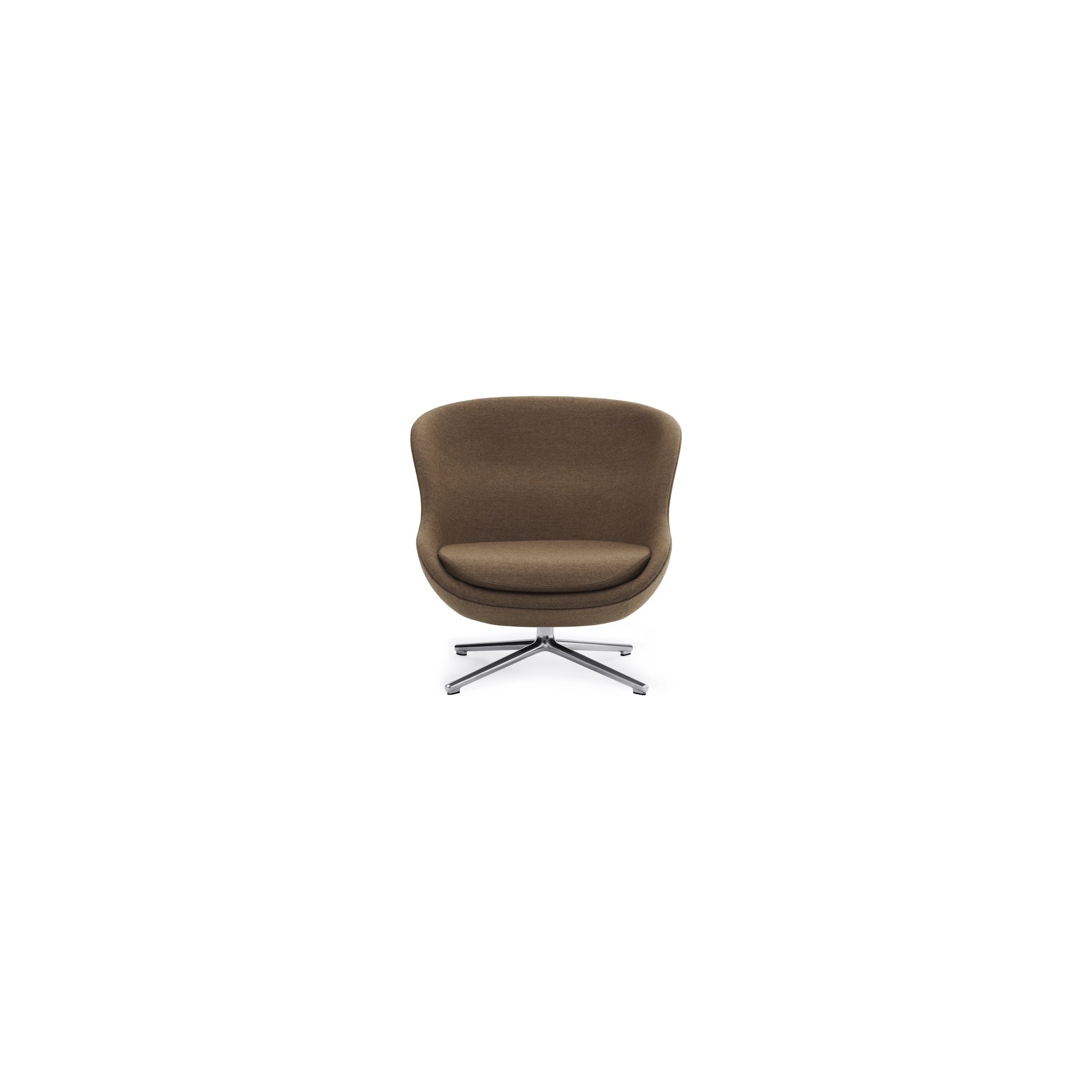 Synergy LDS37 / aluminium - fauteuil bas Hyg - Normann Copenhagen