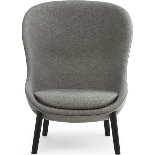 Main Line Flax MLF20 / chêne noir - fauteuil haut Hyg - Normann Copenhagen