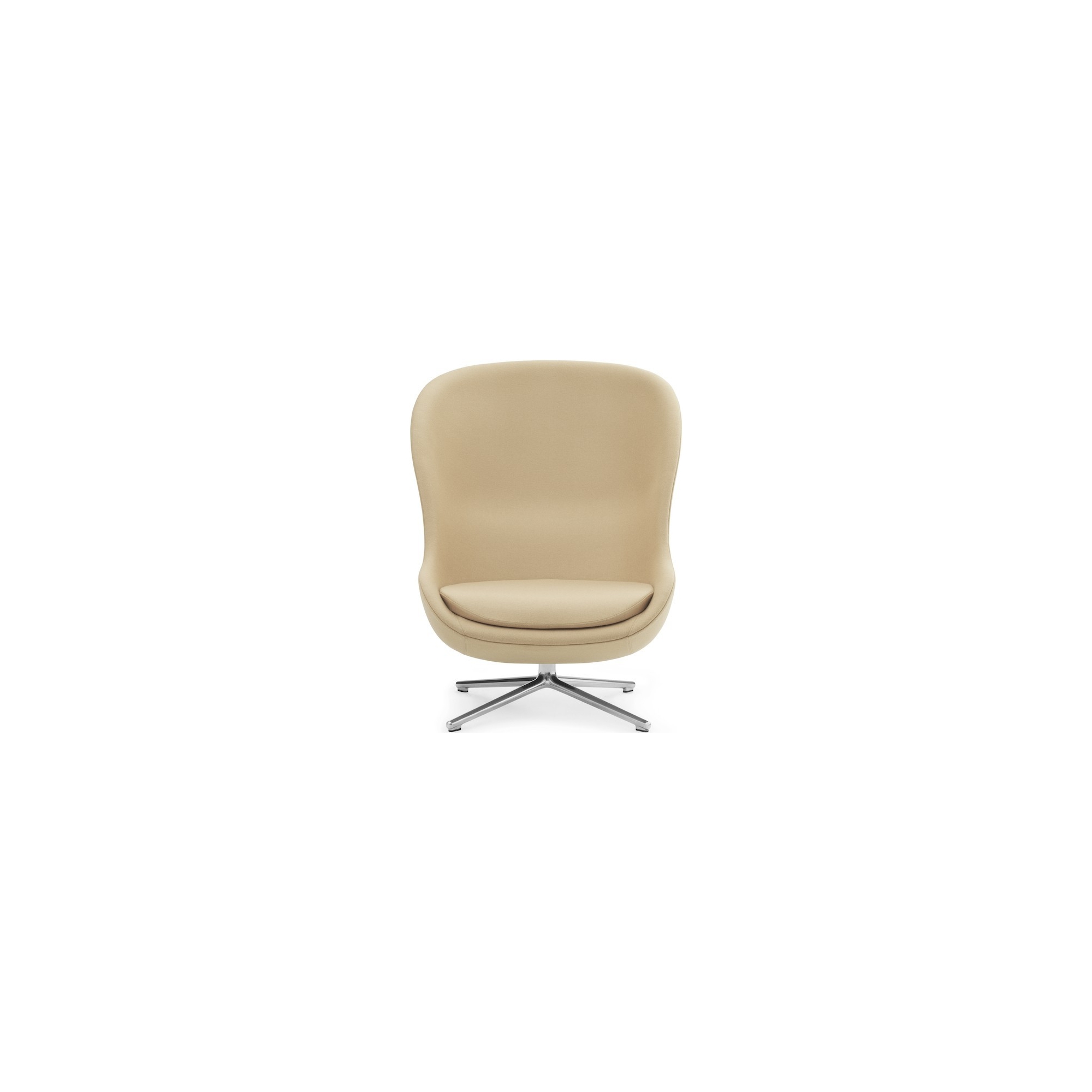 Synergy LDS18 / aluminium - fauteuil haut Hyg - Normann Copenhagen