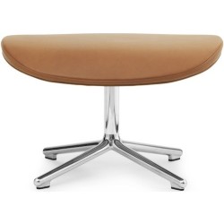 cuir Ultra 41574 / aluminium pivotant - repose-pieds Hyg - Normann Copenhagen