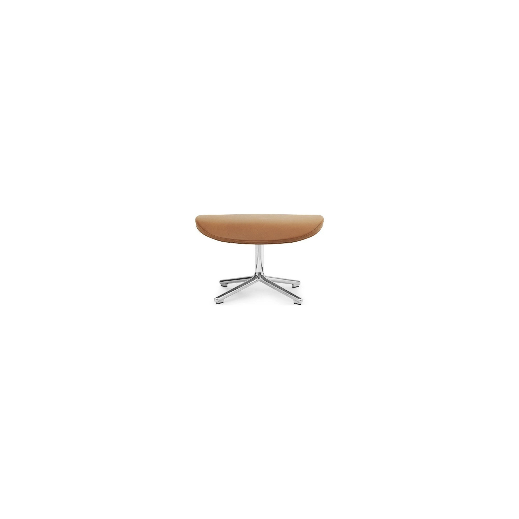 cuir Ultra 41574 / aluminium pivotant - repose-pieds Hyg - Normann Copenhagen