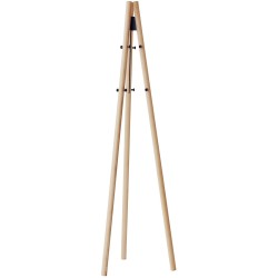 natural base - black wedges - Kiila coat stand