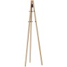 natural base - black wedges - Kiila coat stand