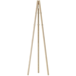 natural base - white wedges - Kiila coat stand