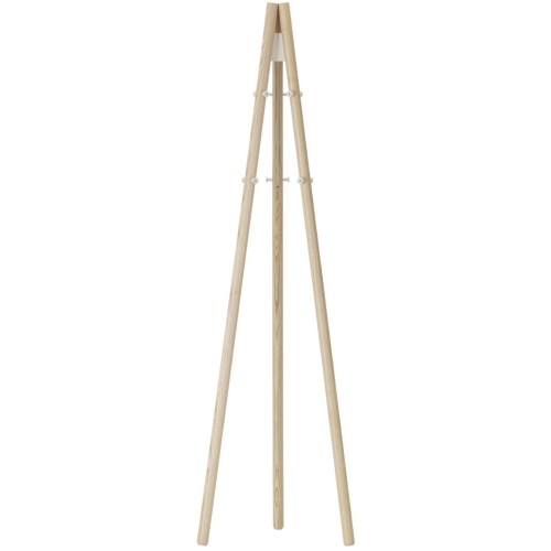 natural base - white wedges - Kiila coat stand