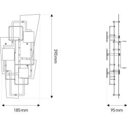 Map 2 wall lamp - DCW éditions