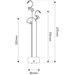 Boucle - lampe de table - DCW éditions