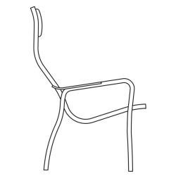 Primo high backrest - Swedese