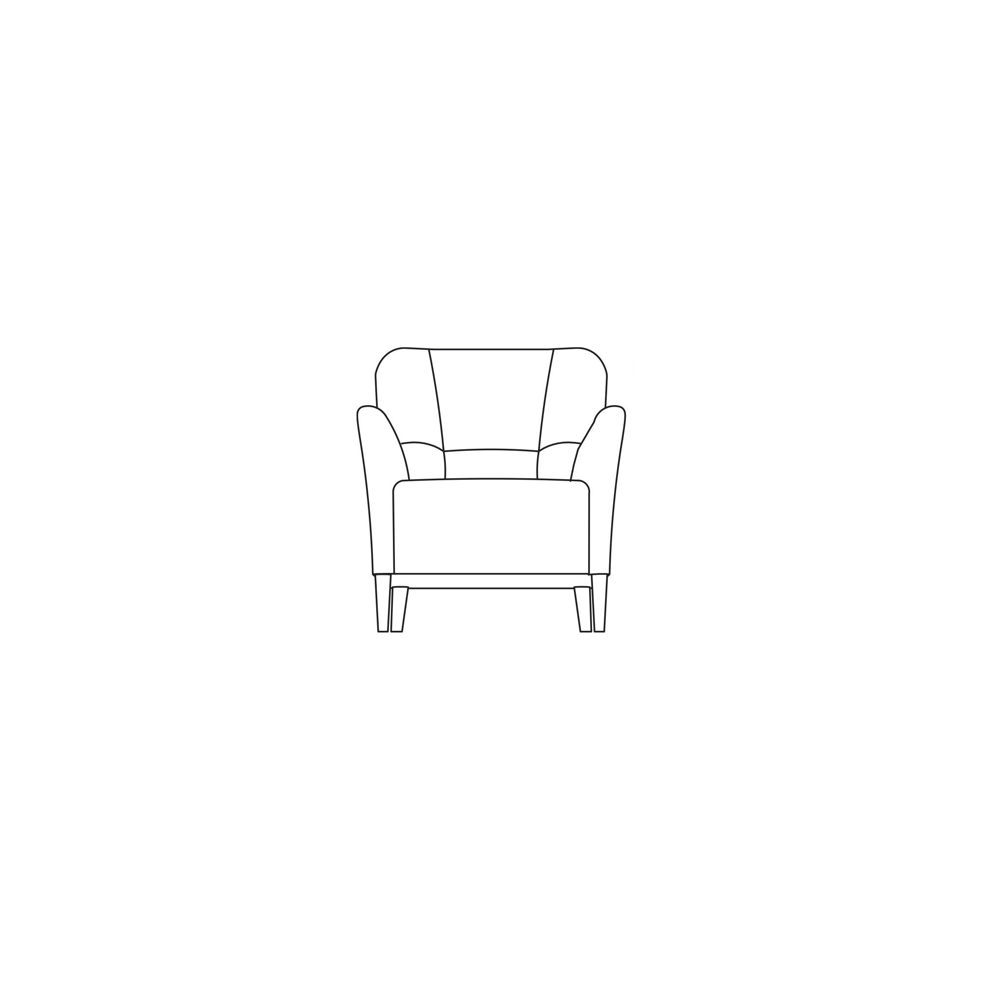 Nova armchair - Swedese