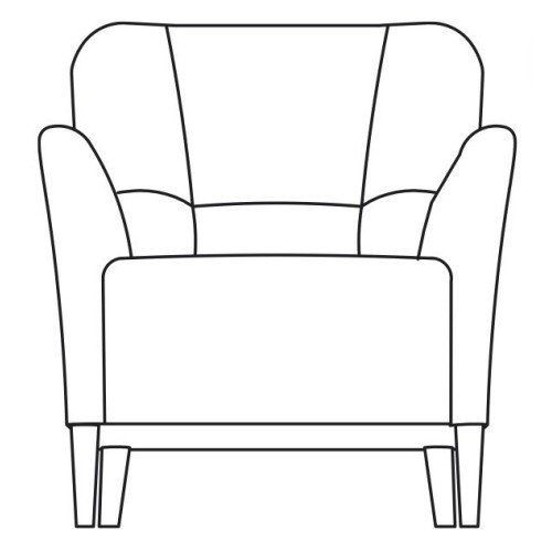 Nova armchair - Swedese