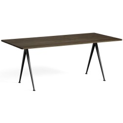 L190 - smoked oiled oak - Pyramid table 2 - HAY