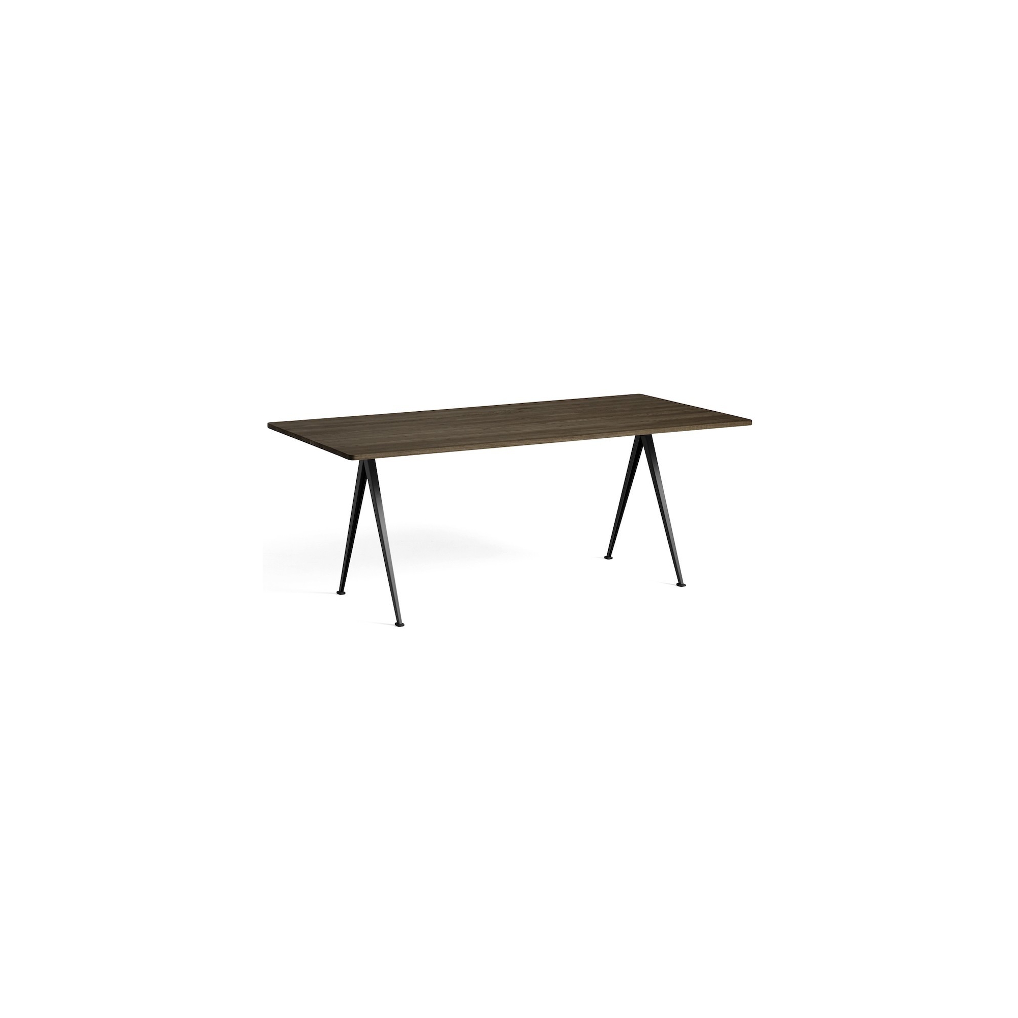 L190 - smoked oiled oak - Pyramid table 2 - HAY