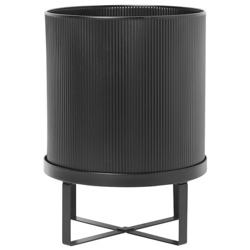 grand - noir - pot Bau - Ferm Living