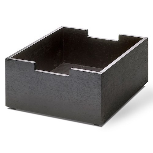 black lacquered oak - Cutter box, low - Skagerak by Fritz Hansen