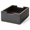 black lacquered oak - Cutter box, low - Skagerak by Fritz Hansen