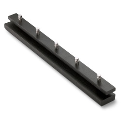 W72cm - black lacquered oak - Cutter coat rack - Skagerak by Fritz Hansen