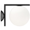 IC C/W1 wall / ceiling lamp - black (F3178030) - Flos