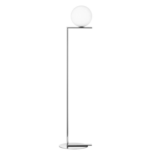 IC F2 floor lamp – chrome (F3174057) - Flos