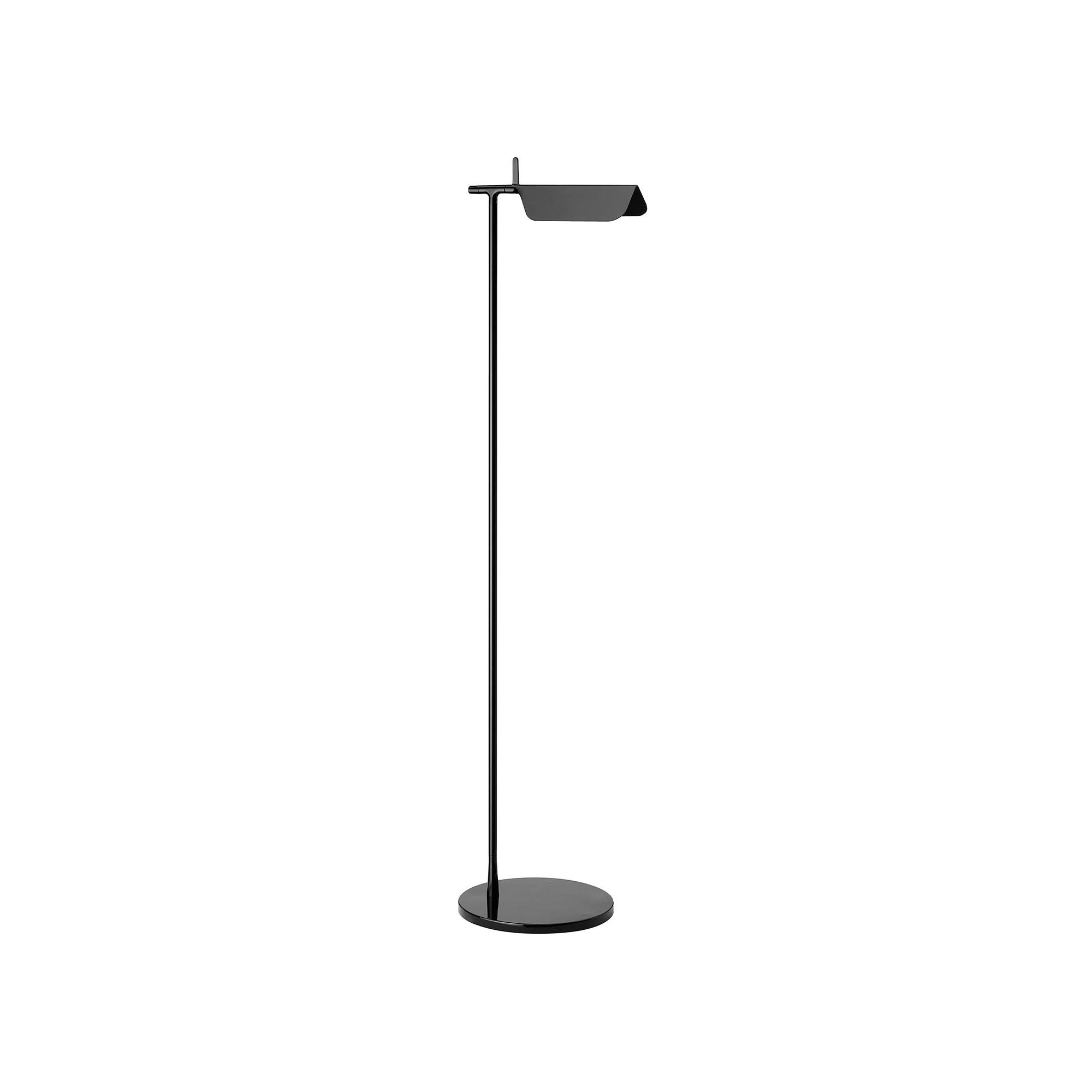 Tab F floor lamp - black (F6564030) - Flos